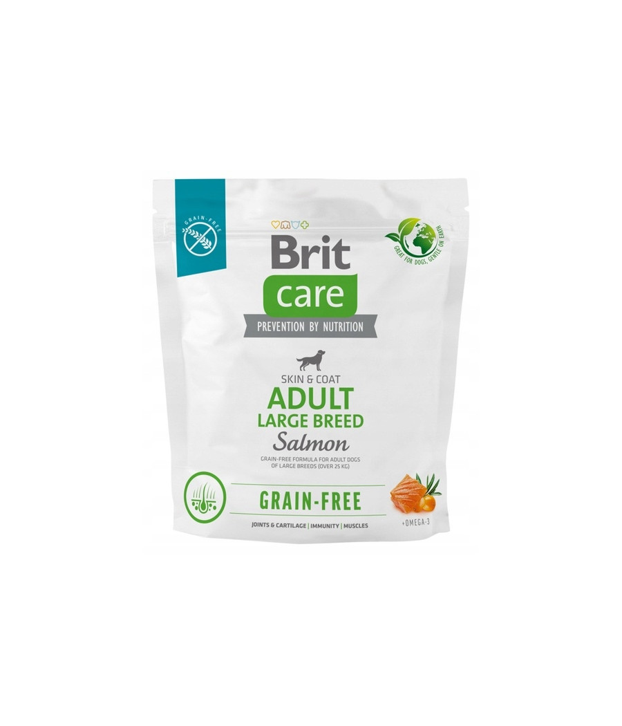 Brit Care Adult Large Salmon 1kg (Łosoś)