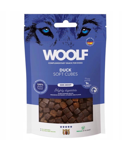 WOOLF Przysmak kosteczki z kaczki dla psa 100g