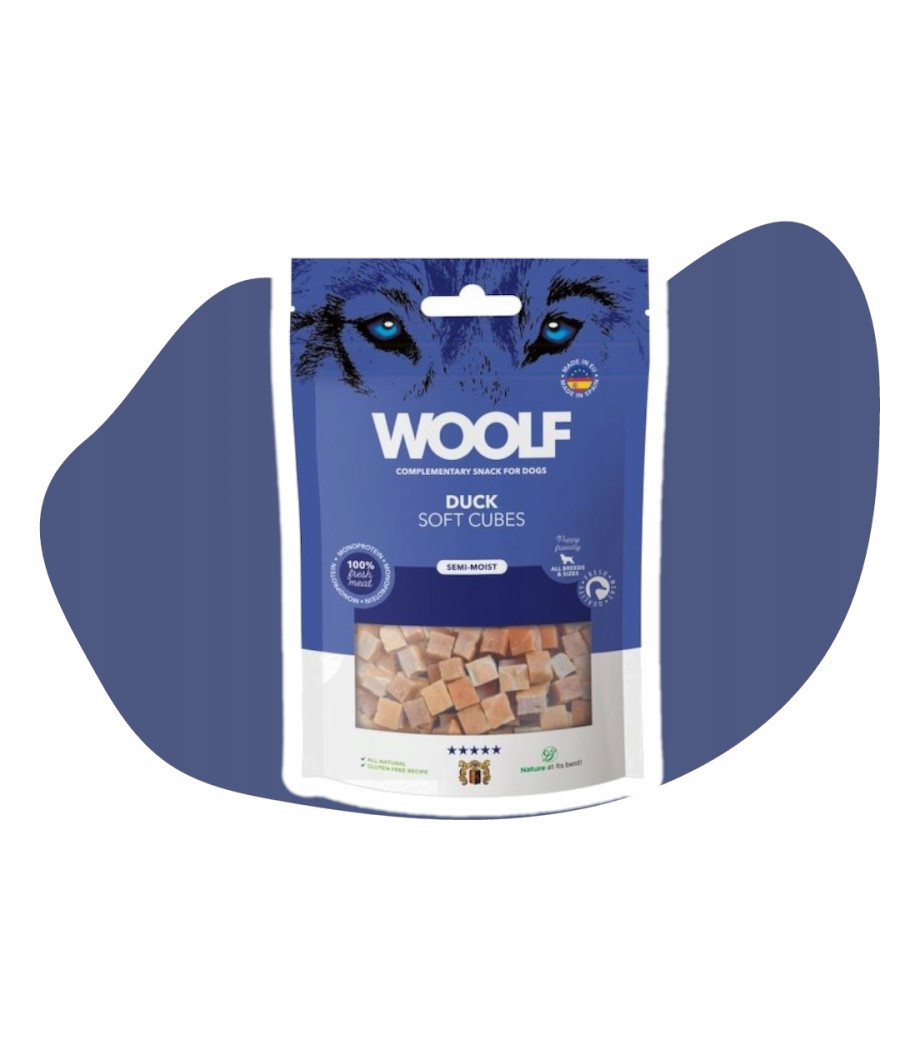 WOOLF Przysmak kosteczki z kaczki dla psa 100g