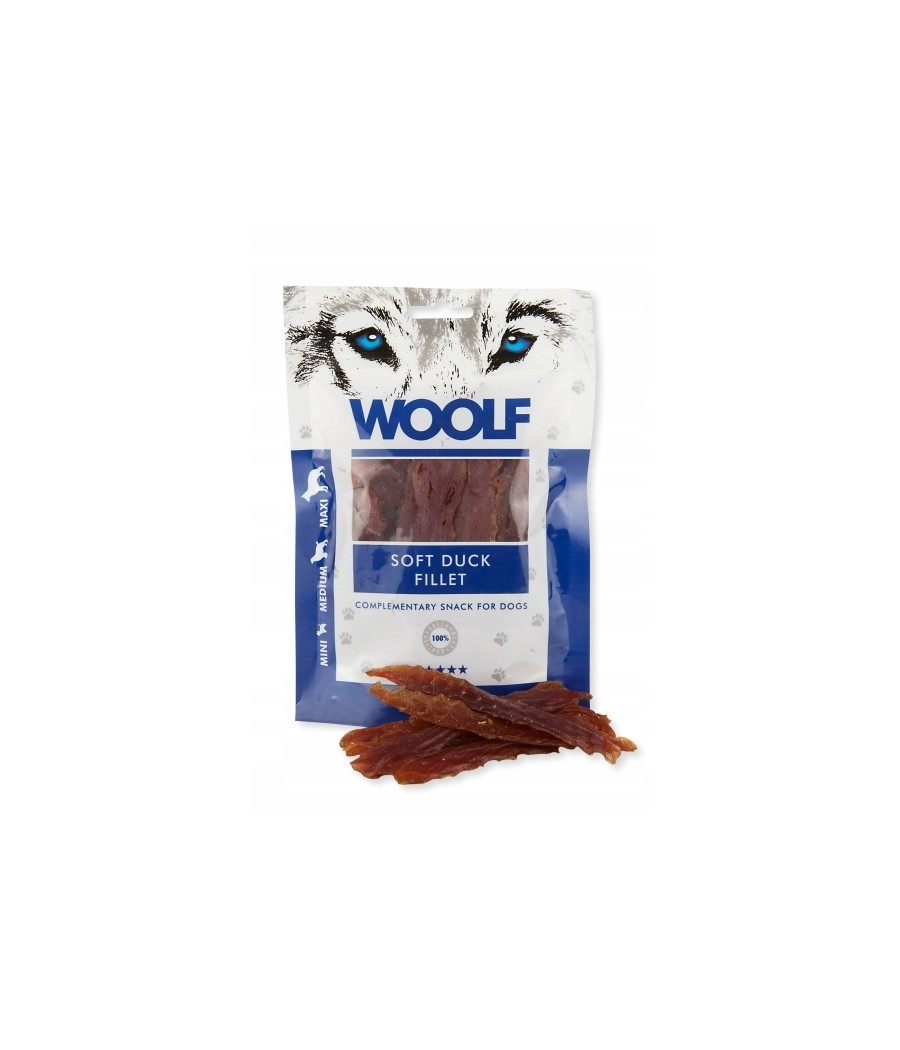 Przysmak dla psa Woolf Soft Duck Fillet 100 g