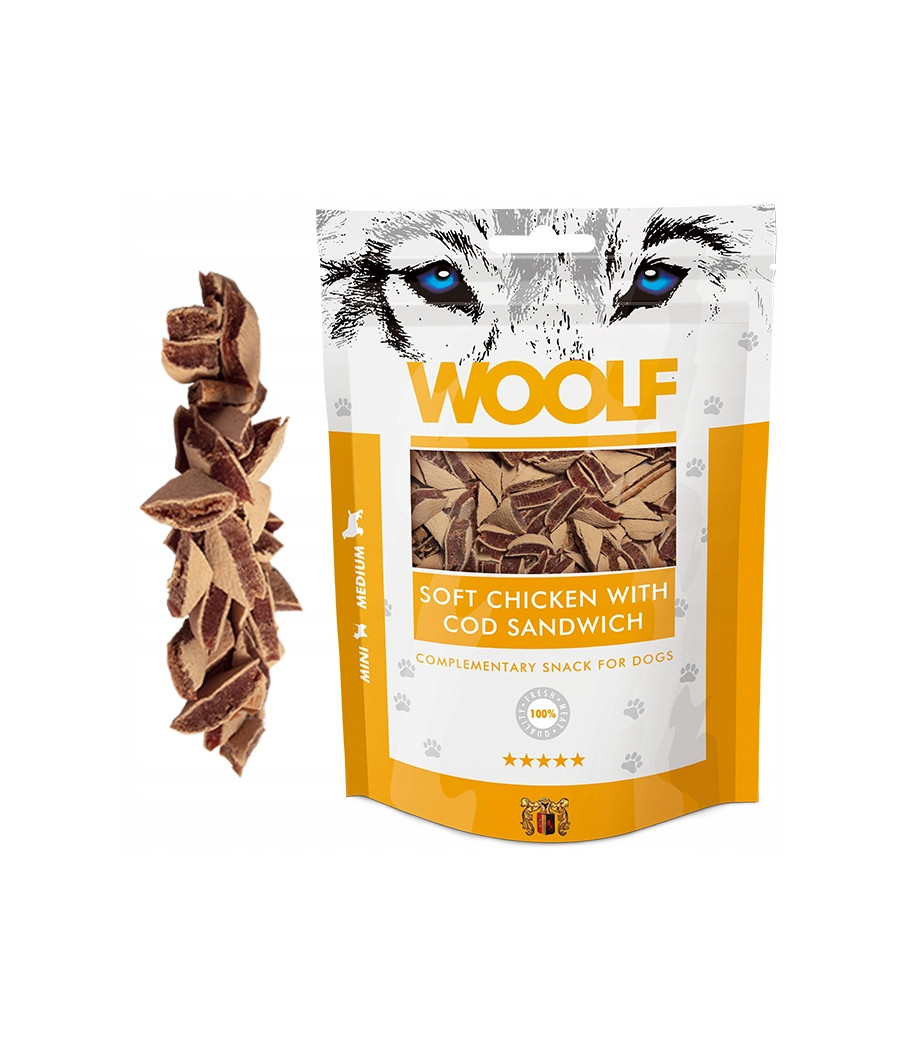 Przysmak z kurczakiem Woolf Soft 100 g