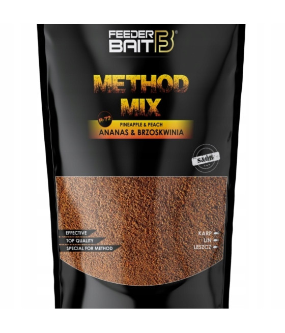 Zanęta Method R-72 Ananas Brzoskwinia Feeder Bait