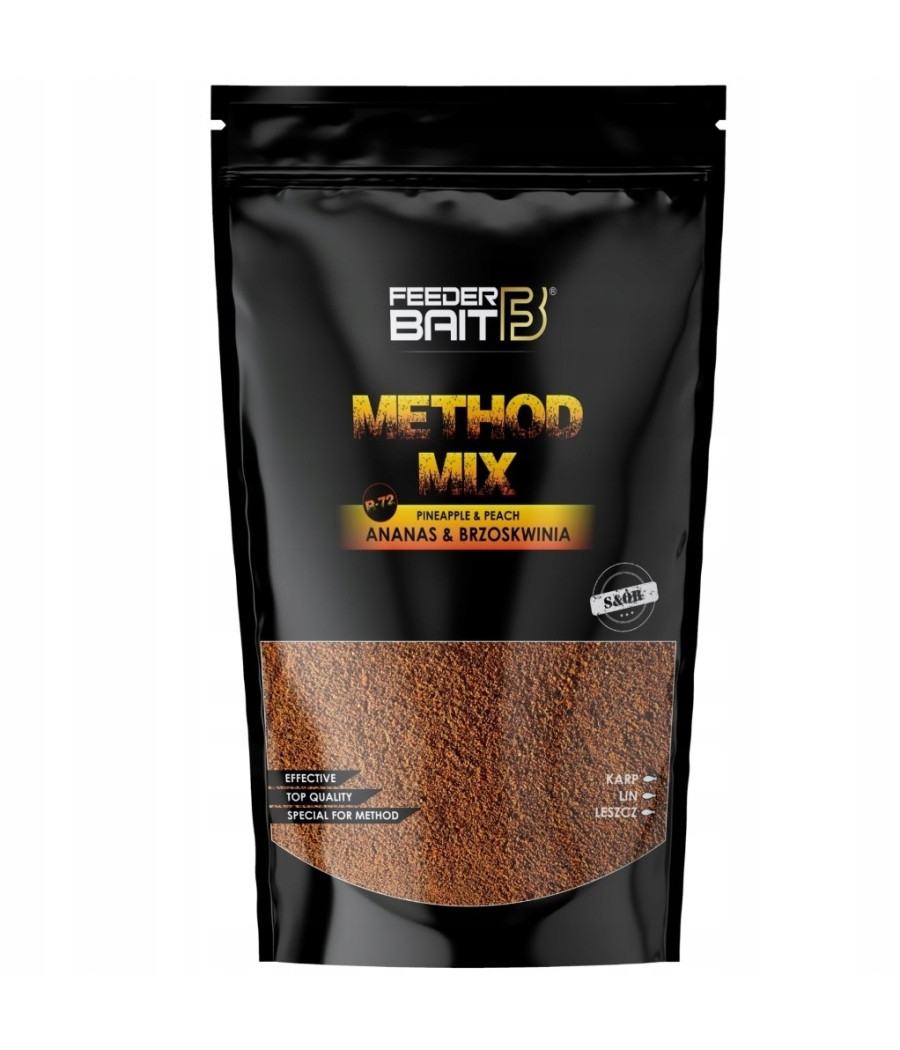 Zanęta Method R-72 Ananas Brzoskwinia Feeder Bait