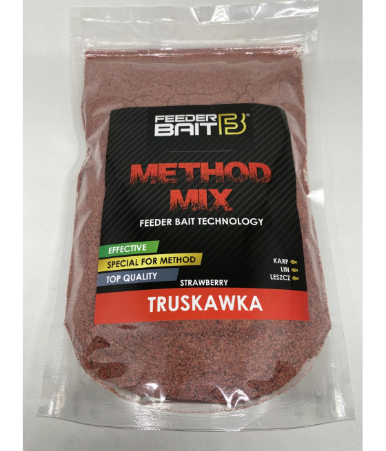 Mix TRUSKAWKA Feeder Bait ZANĘTA 800g FB9-9