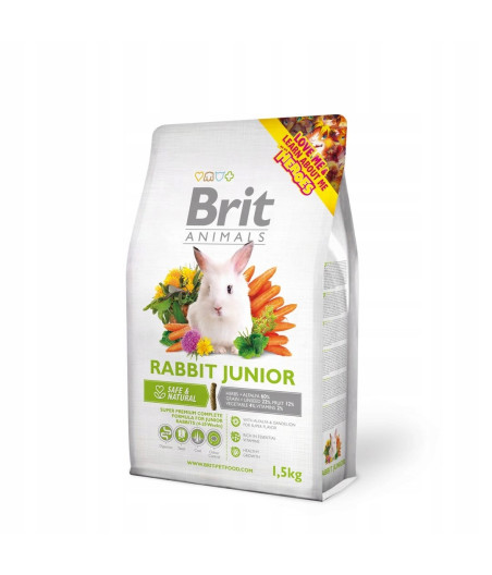 Brit Animals Rabbit JUNIOR COMPLETE 1,5kg