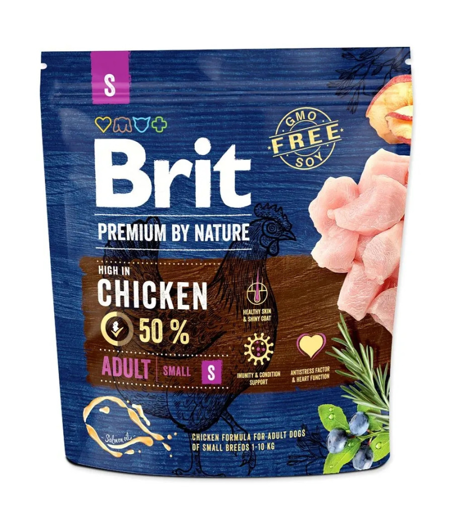 Brit Premium By Nature S karma sucha kurczak 1 kg