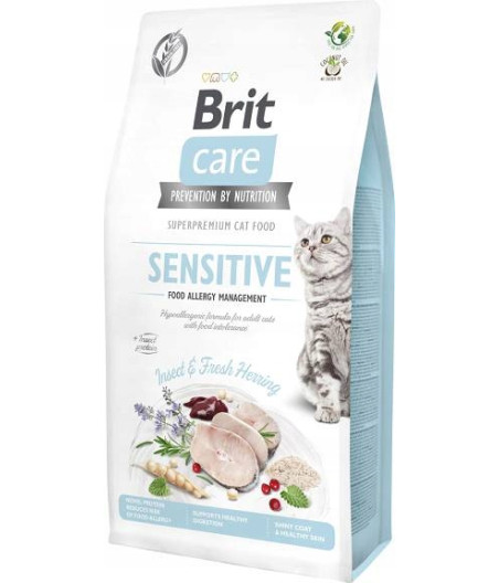 Brit Care Cat Grain Free Insect & Herring Sensitive 400g na wagę