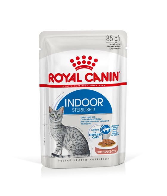 Royal Canin Indoor Sterilised w sosie 85g