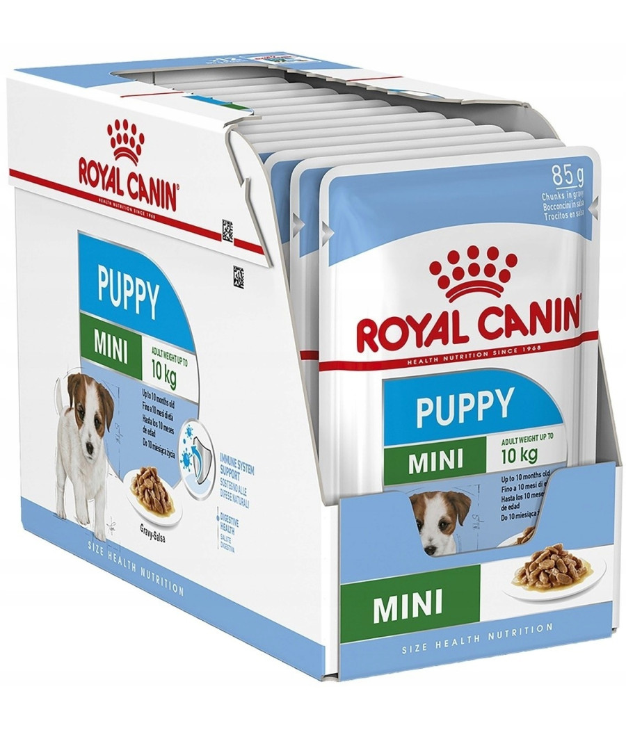 Royal Canin Mini Puppy dla szczeniąt / KAWAŁKI W SOSIE / 1 x 85g Royal Canin Mini Puppy dla szczeniąt / KAWAŁKI W SOSIE / 1 x 85g