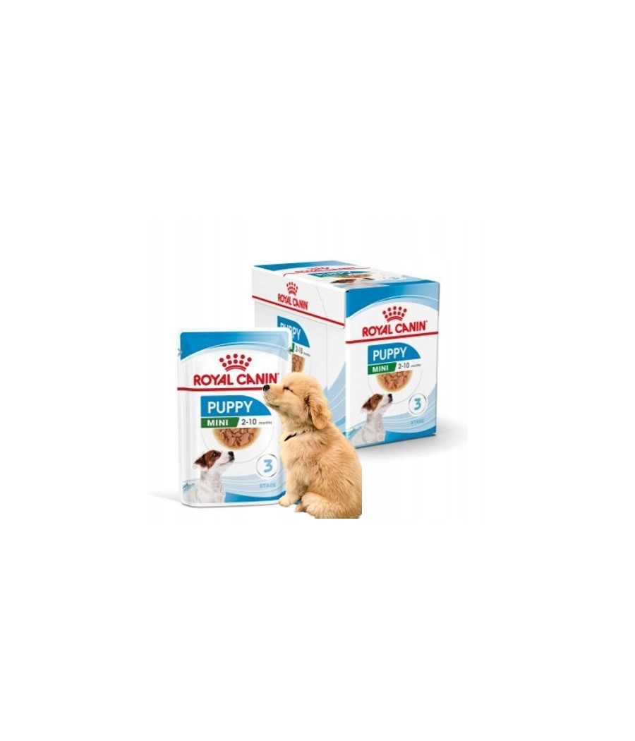 Royal Canin Mini Puppy dla szczeniąt / KAWAŁKI W SOSIE / 1 x 85g