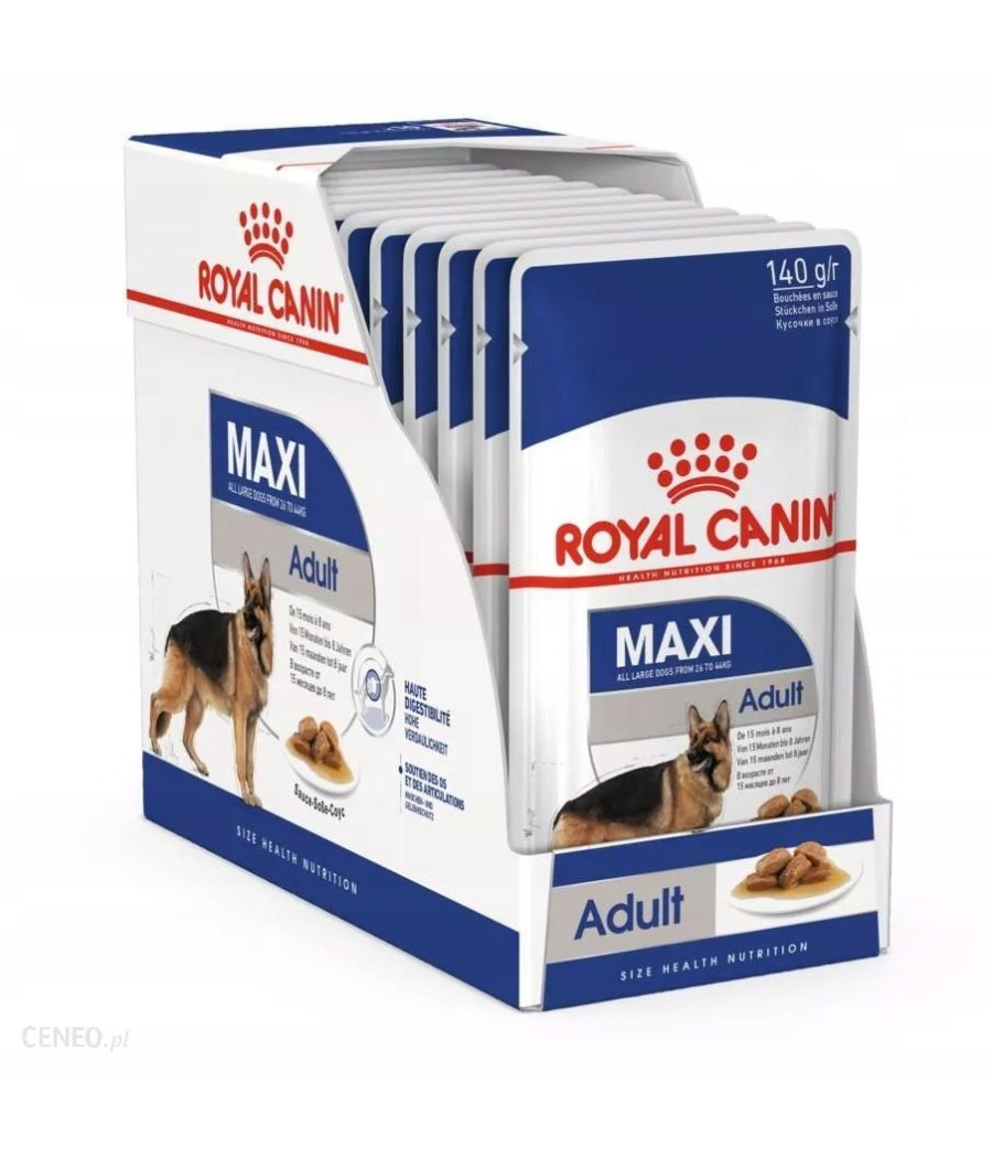 Royal Canin Maxi Adult karma mokra w sosie dla psów dorosłych - 140 g