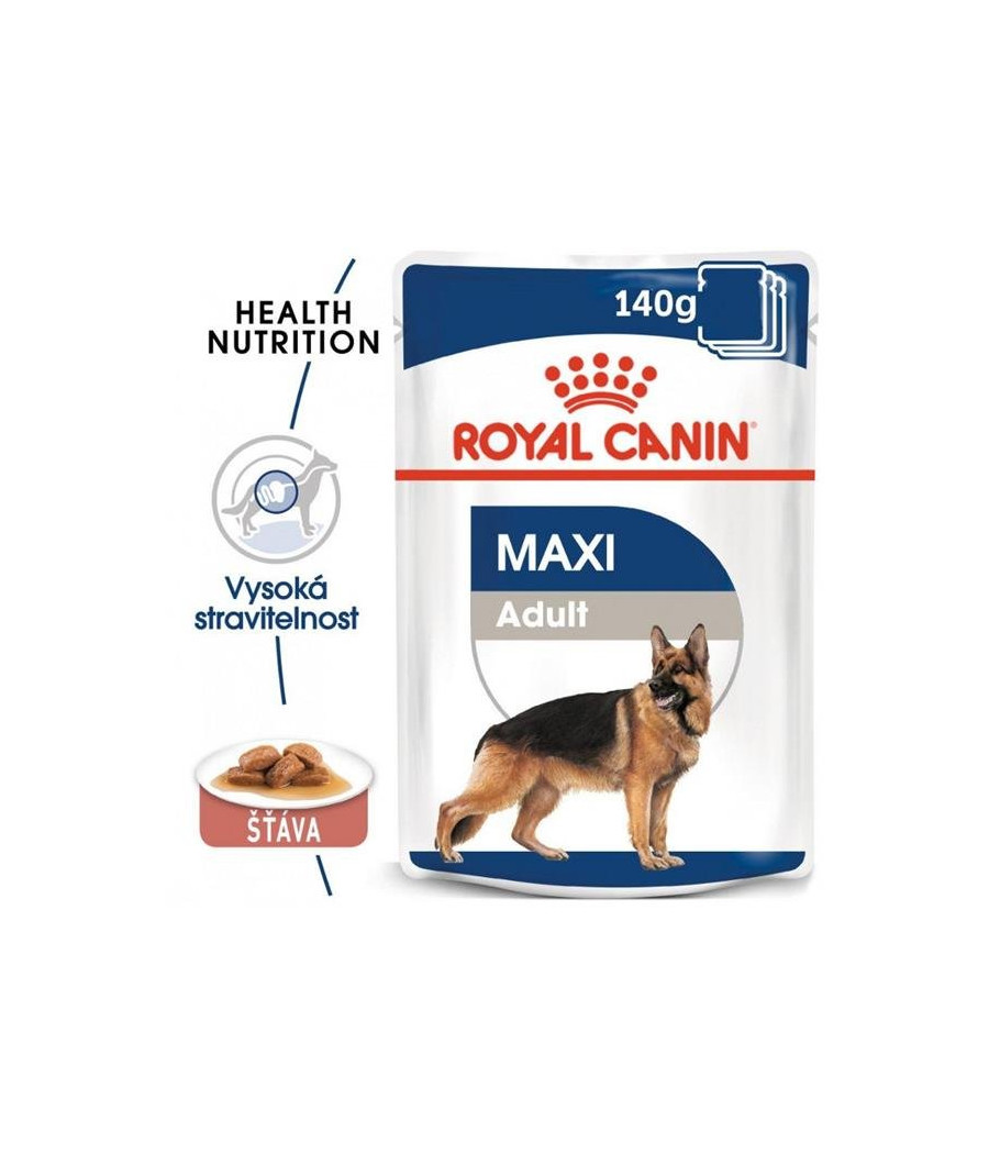 Royal Canin Maxi Adult karma mokra w sosie dla psów dorosłych - 140 g