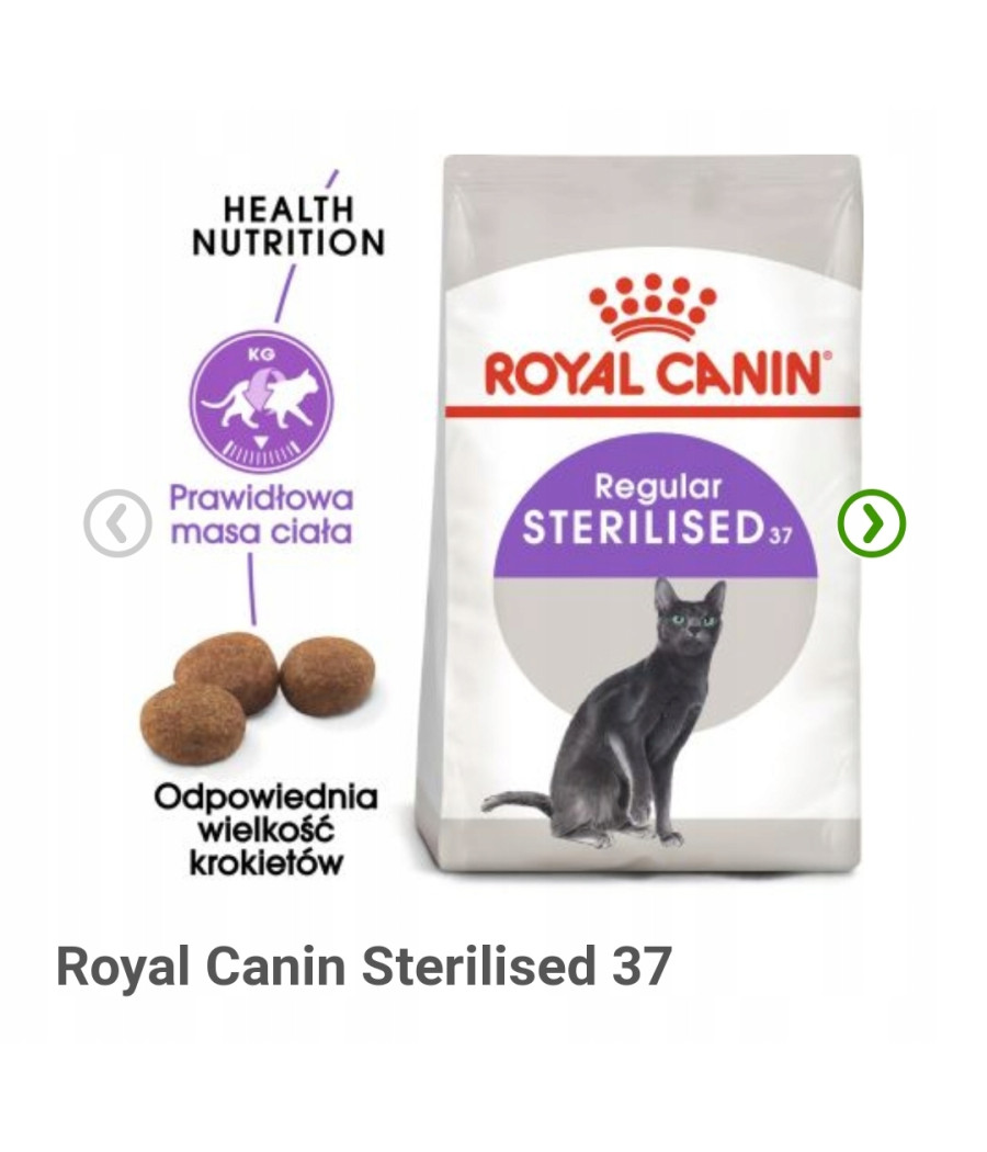 ROYAL CANIN Sterilised 37 - kurczak 0,4 kg
