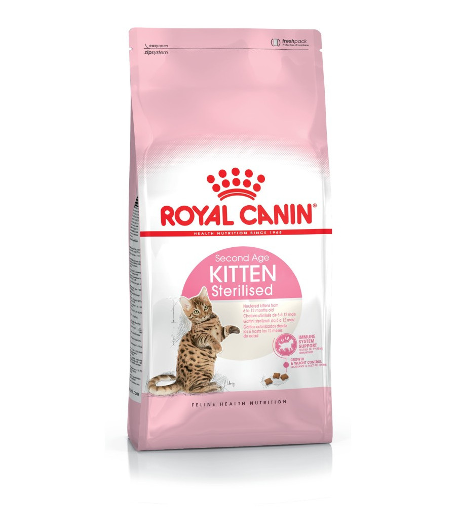 Royal Canin FHN Kitten Sterilised karma sucha kurczak 0,4 kg
