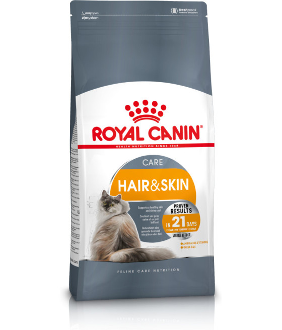 Royal Canin Feline Hair & Skin Care / karma sucha kurczak 0,4 kg