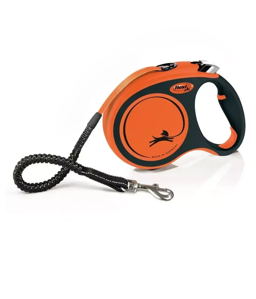 Flexi Xtreme M Taśma 5m Czarna/Pomarańczowa 35kg