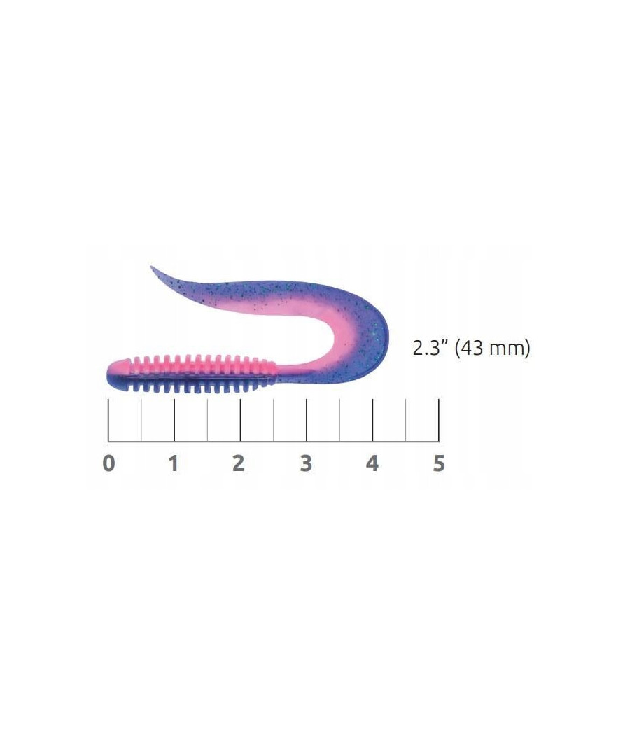 Guma na Okonia Select Twister Freek 43mm 314 8szt