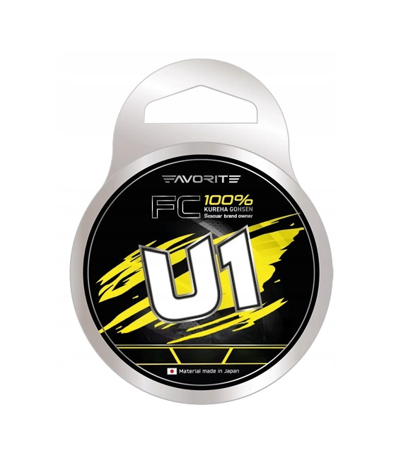Fluorocarbon FAVORITE U1 FC / 0.185mm / 2.42kg / 50m