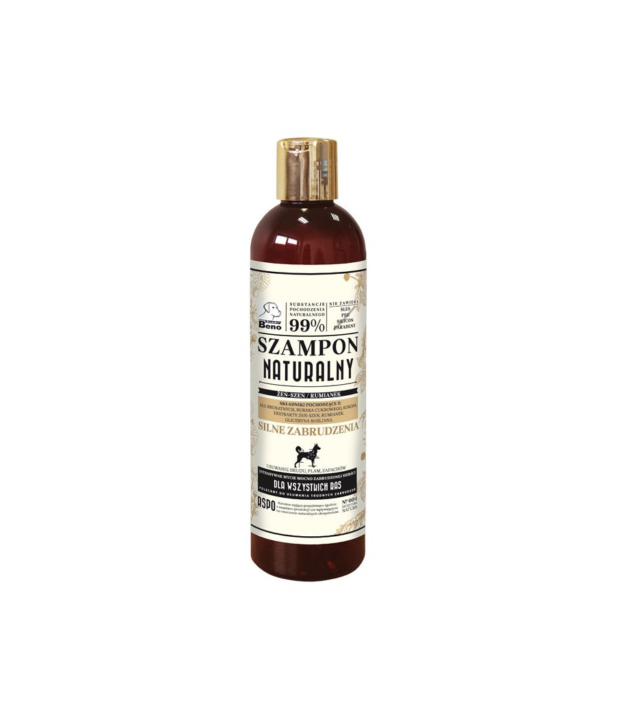 Super Beno Silne Zabrudzenia szampon dla psa 300ml Super Beno Silne Zabrudzenia szampon dla psa 300ml