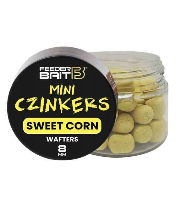 Feeder Bait Mini Czinkers Wafters 8mm Sweet Corn