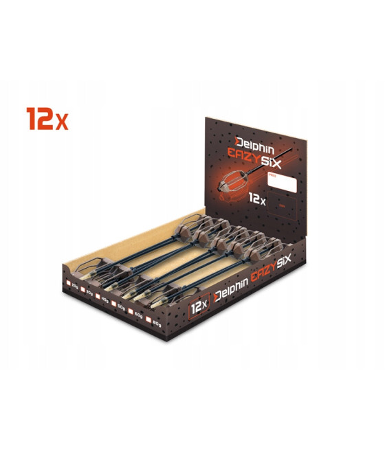 Koszyczek z rurką Delphin EazySIX 50g