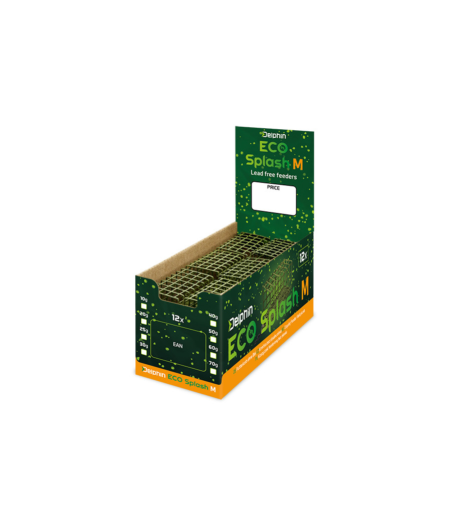 Koszyczek zanętowy Delphin ECO Splash M/20g