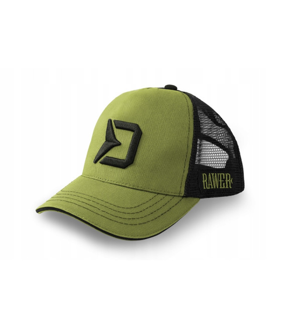 Czapka z daszkiem Delphin Rawer Trucker zielony r. uniwersalny