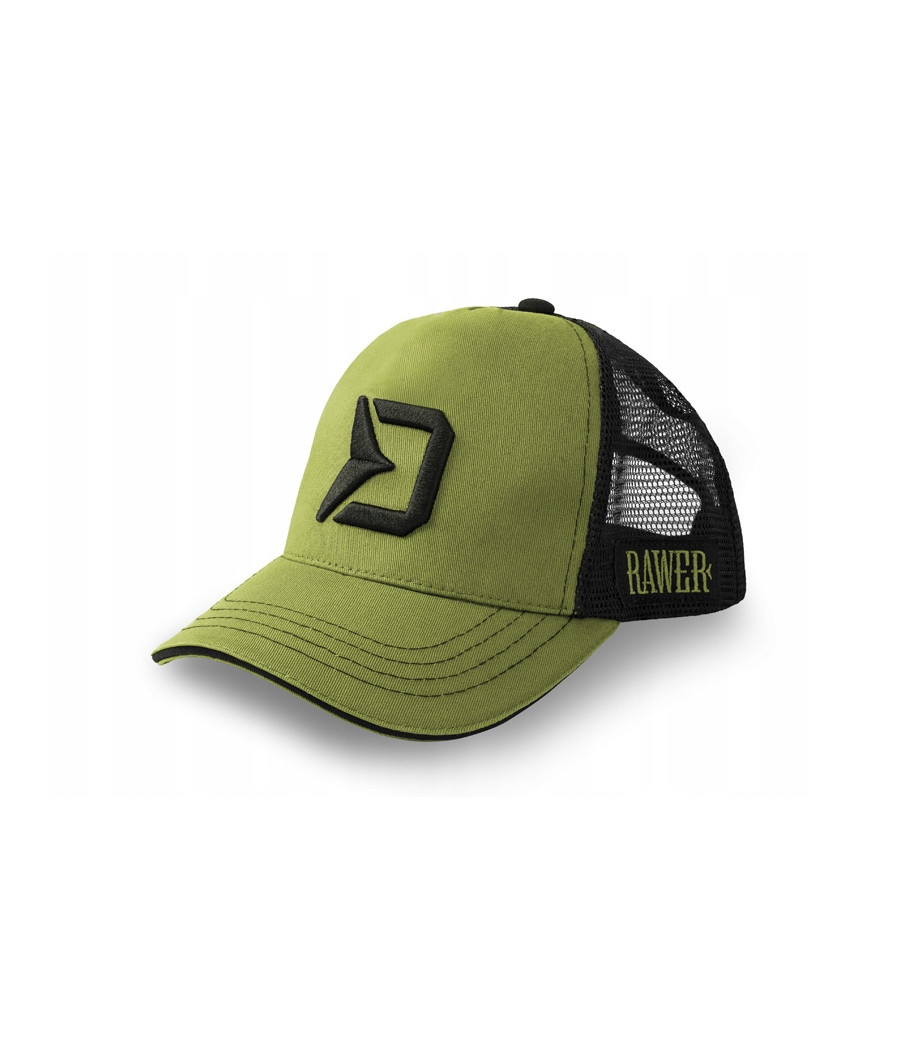 Czapka z daszkiem Delphin Rawer Trucker zielony r. uniwersalny Czapka z daszkiem Delphin Rawer Trucker zielony r. uniwersalny