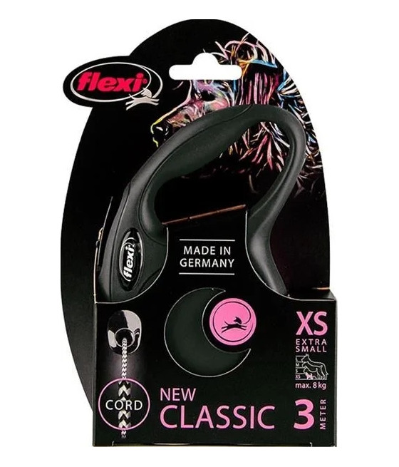 Smycz FLEXI automatyczna New Classic CAT linka XS