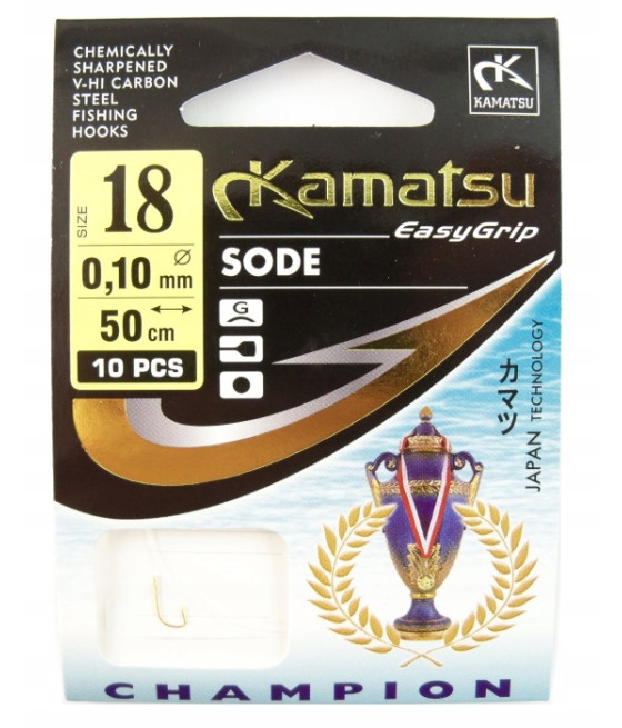 Przypon, Haczyki Sode Champion nr 18 KAMATSU