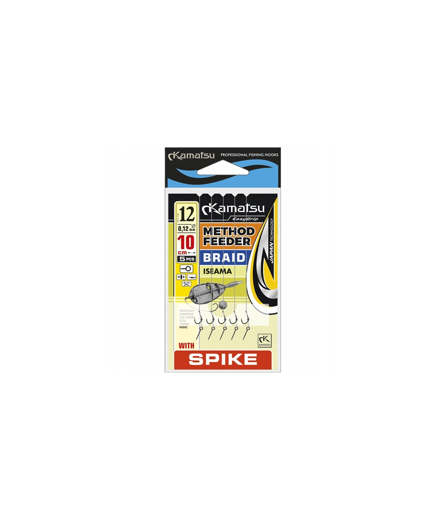 METHOD FEEDER BRAID ISEAMA SPIKE 12 BLN/0,12KONGER METHOD FEEDER BRAID ISEAMA SPIKE 12 BLN/0,12KONGER