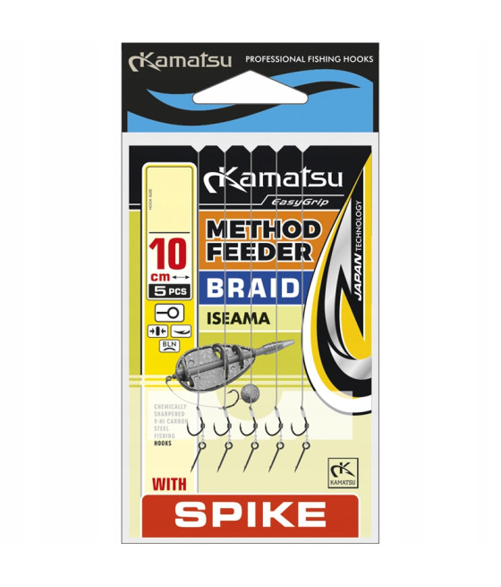METHOD FEEDER BRAID ISEAMA SPIKE 10BLN/0,12 KONGER