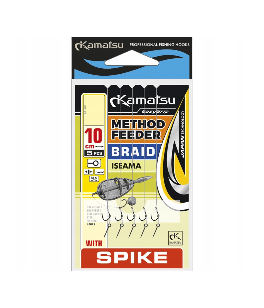 METHOD FEEDER BRAID ISEAMA SPIKE 10BLN/0,12 KONGER METHOD FEEDER BRAID ISEAMA SPIKE 10BLN/0,12 KONGER