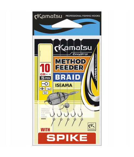 METHOD FEEDER BRAID ISEAMA SPIKE 10BLN/0,12 KONGER
