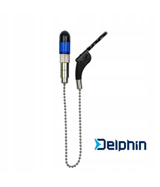 Mechaniczny sygnalizator brań Delphin CSW II niebieski