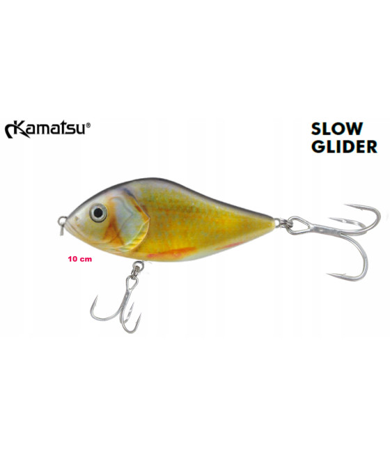 JERK WOBLER SLIDER KAMATSU SLOW GLIDER 10cm - 084