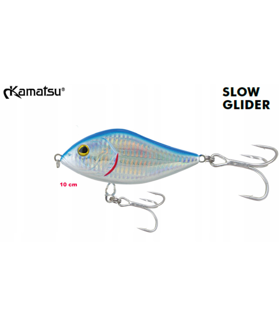 KAMATSU WOBLER SLOW GLIDER SGR 100S 082 SNEAKY HOLO