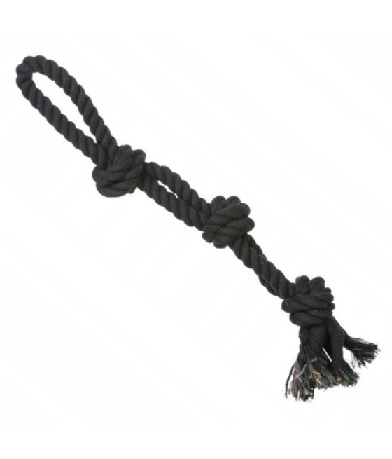 Mocny GRUBY Sznur bawełniany SZARPAK GRYZAK dla SILNEGO PSA - 60 cm TRIXIE
