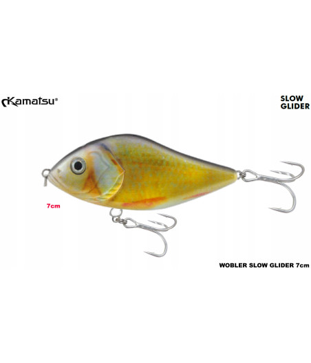 WOBLER SLOW GLIDER 7cm S KOLOR