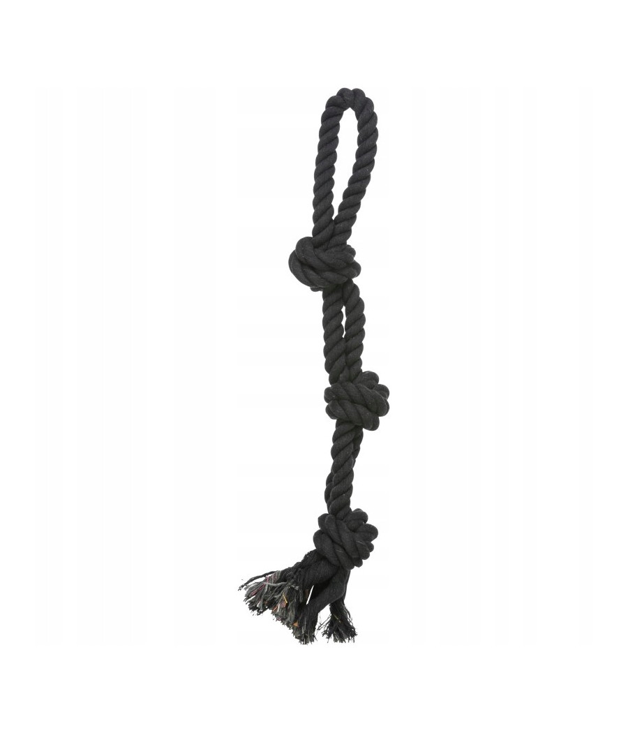 Mocny GRUBY Sznur bawełniany SZARPAK GRYZAK dla SILNEGO PSA - 60 cm TRIXIE