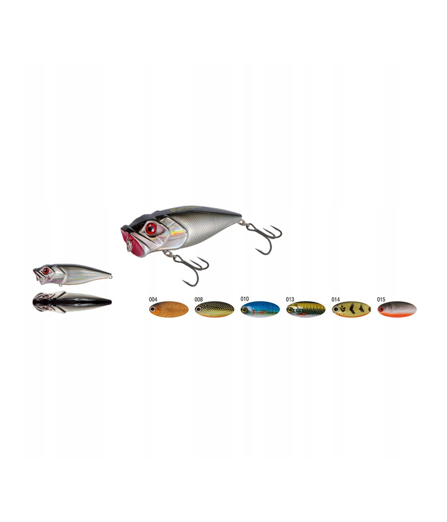 Wobler Kamatsu Pop Bass 6,5cm Blue Back Holo Kolor F02 - 1 szt