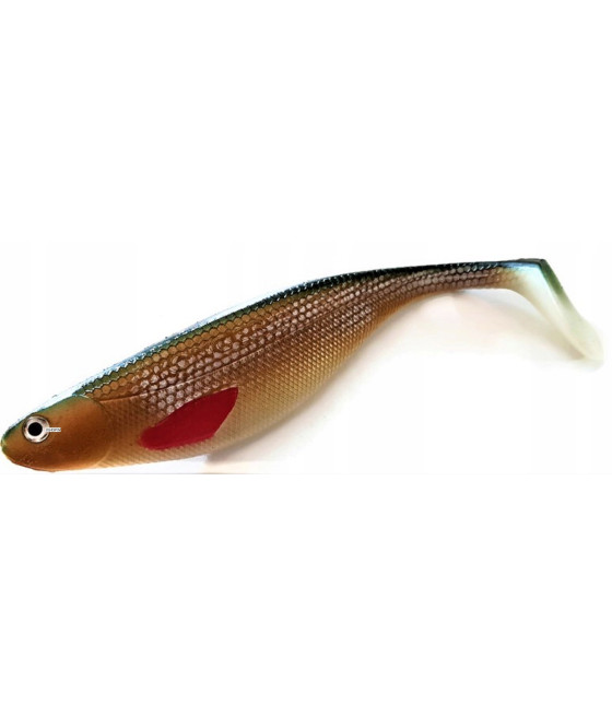 KONGER FLAT SHAD 12,5cm KOL.002 NATURAL ROACH - 1 szt
