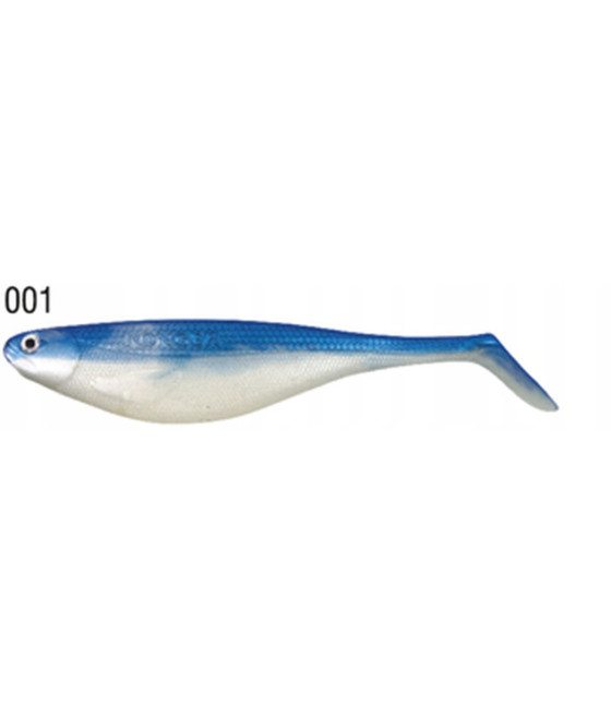 KONGER FLAT SHAD 9,5cm KOL.001 BLUE BACK - 1 szt