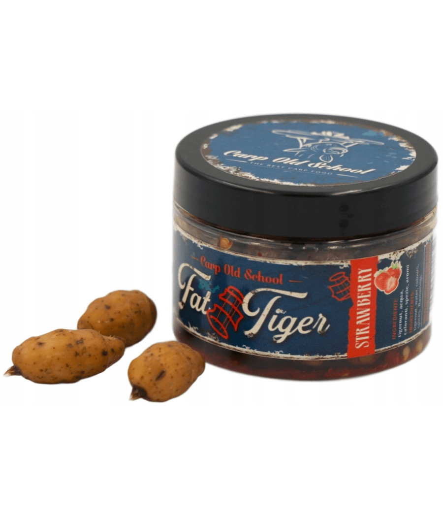 Carp Old School Fat Tiger Truskawka gruby orzech tygrysi