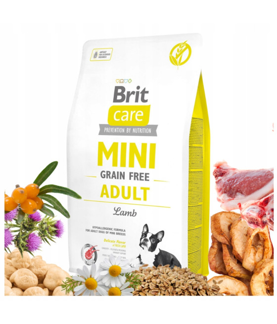 Brit Care Mini Grain Free Adult Lamb 2 kg