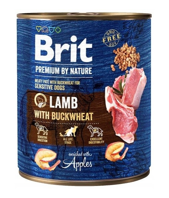Brit Premium by Nature Lamb with Buckwheat 800g
