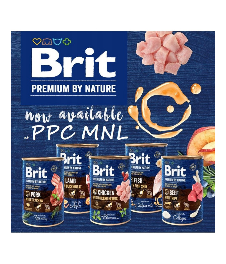 BRIT Premium by Nature PORK Dla Psa Z Wieprzowiną 800g