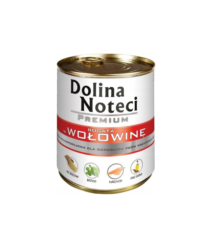 DOLINA NOTECI PREMIUM PUSZKA WOŁOWINA 800G DOLINA NOTECI PREMIUM PUSZKA WOŁOWINA 800G