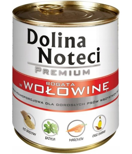 DOLINA NOTECI PREMIUM PUSZKA WOŁOWINA 800G