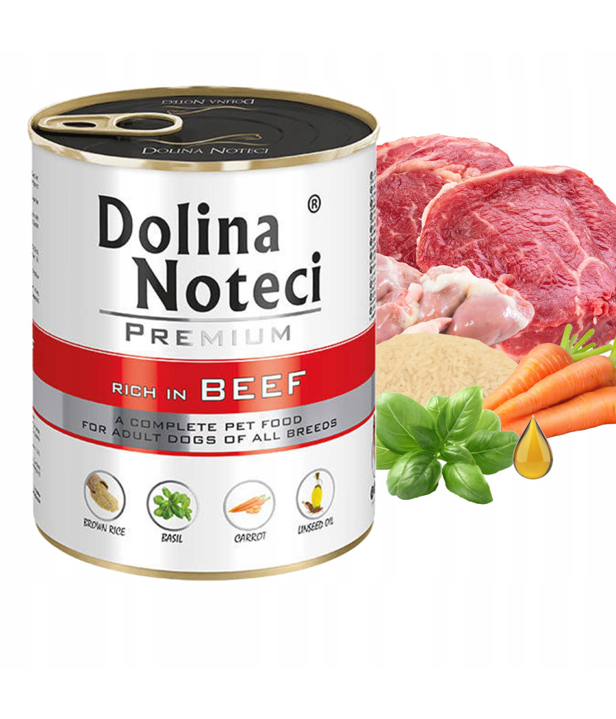 DOLINA NOTECI PREMIUM PUSZKA WOŁOWINA 800G